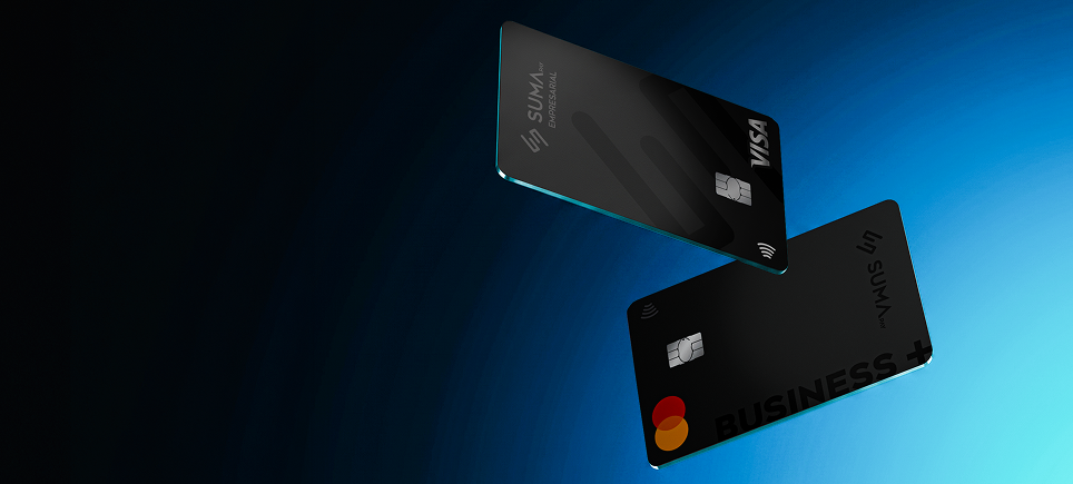 Tarjetas empresariales SumaPay, Visa y Mastercard Business